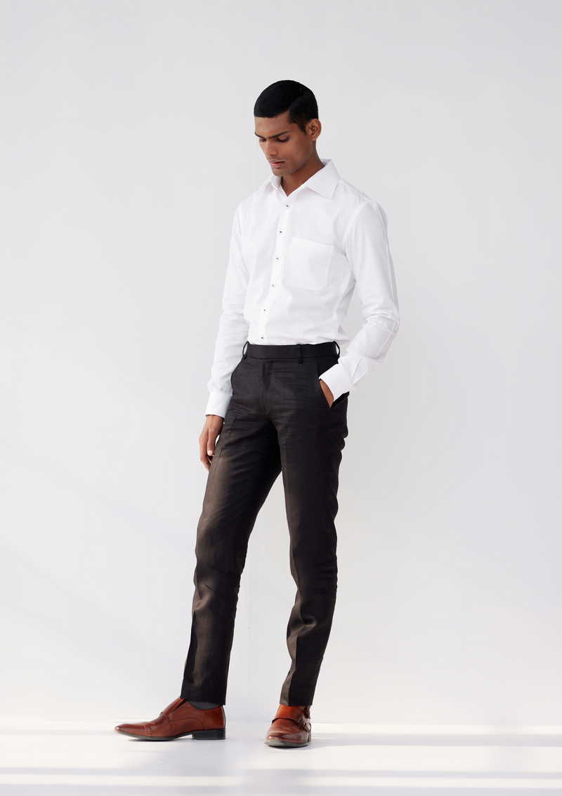 Timeless Classic White Twill Shirt