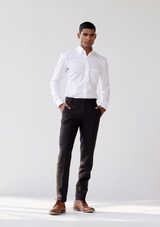 Frost White Poplin Shirt