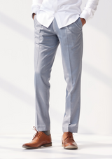 Slate Grey Twill Trousers