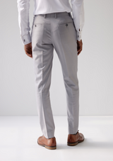 Soft Mist Grey Twill Trouser