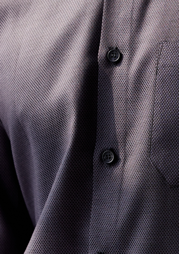 Metallic Black Royal Oxford Shirt