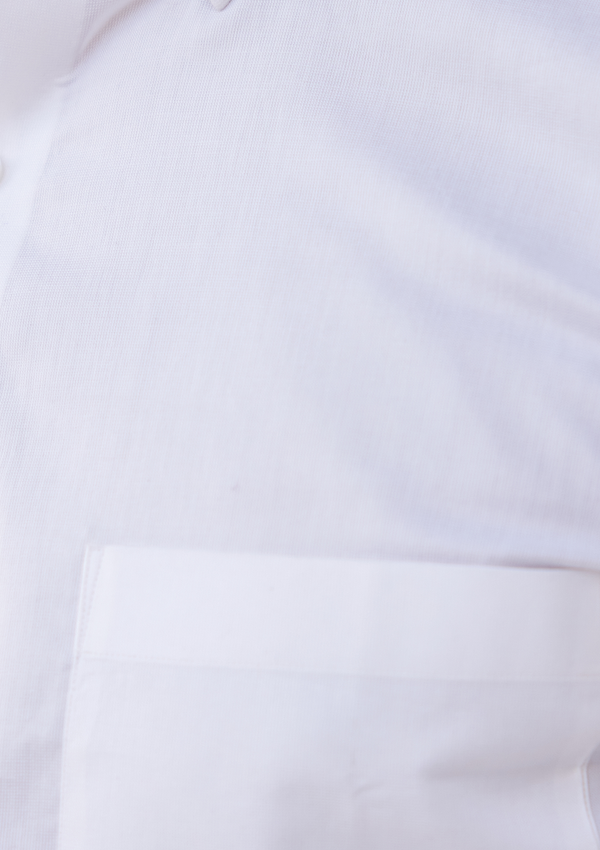 Frost White Poplin Shirt