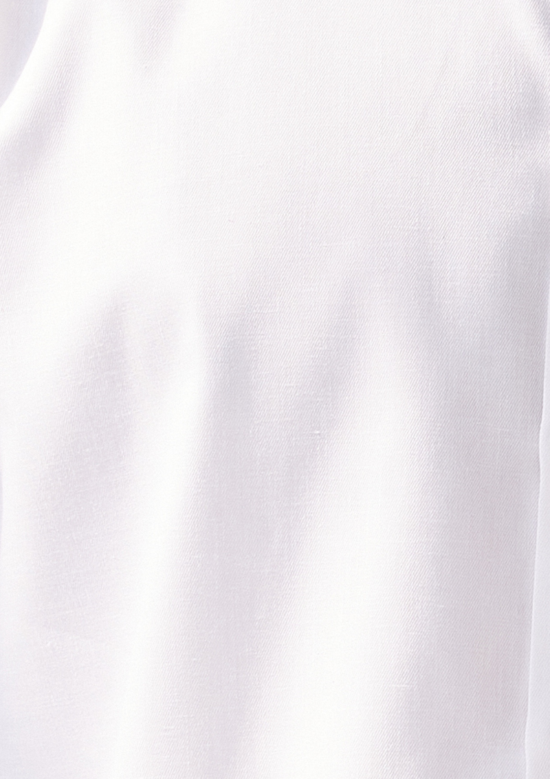 Timeless Classic White Band Collar Twill Shirt